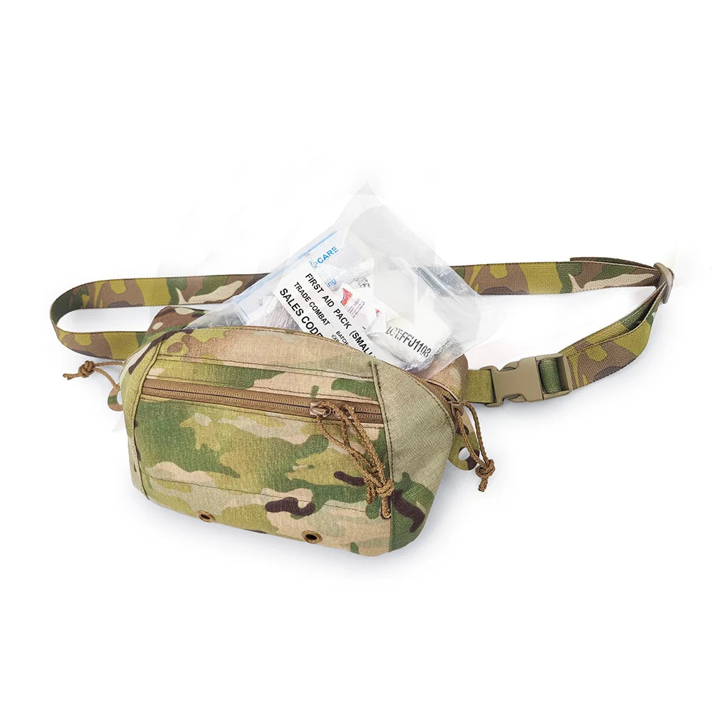 Outdoor SS Style the Big Fanny SACK Adjustable Tactical Fanny Pack Waist Bag Pouch Crossbody Bag Travel MC SP Version