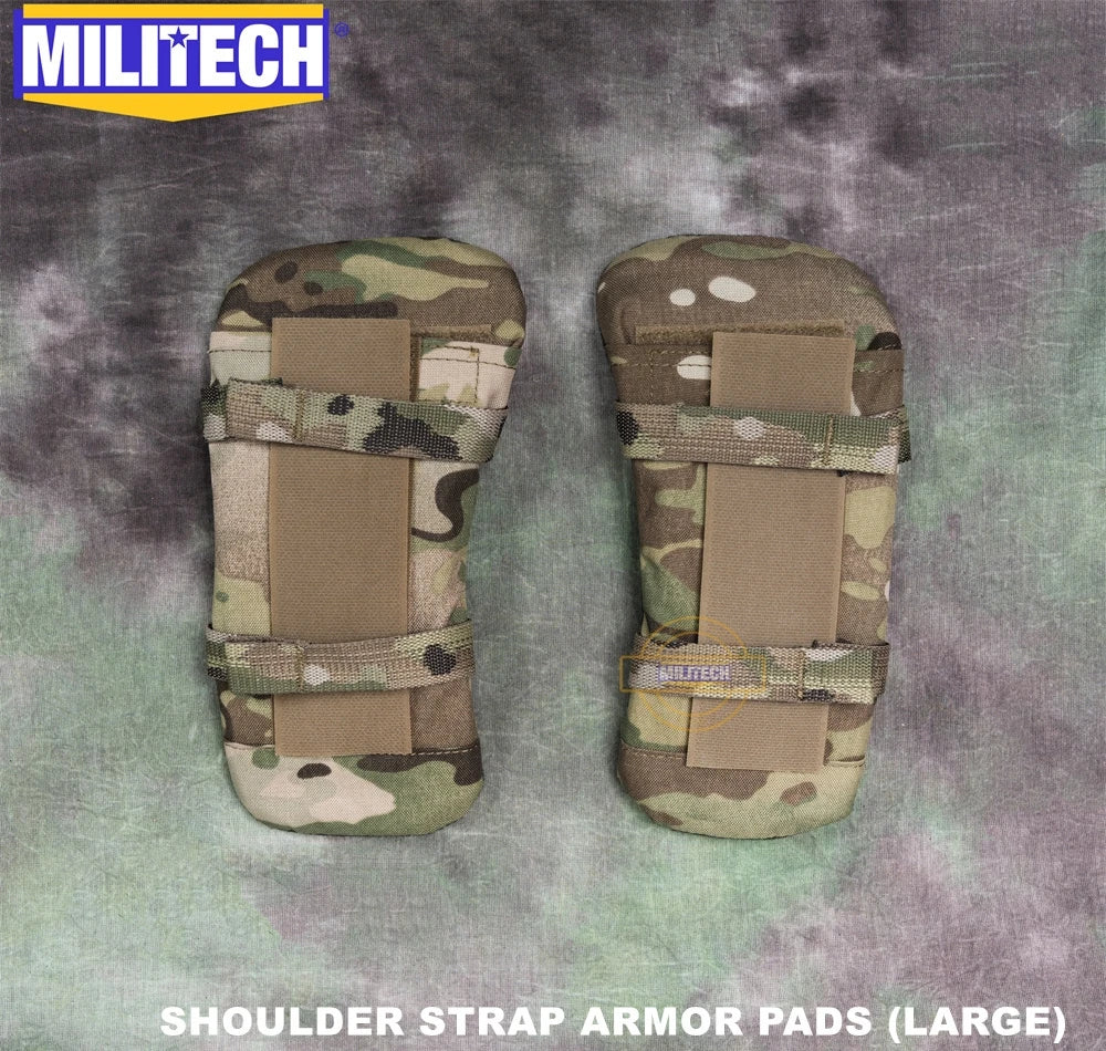 MILITECH Level 3A Large Shoulder Strap Pad Shoulder Pads Fits AVS JPC 2.0 CPC LVS Vest