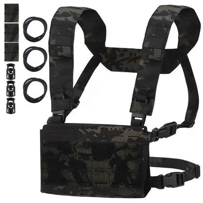 Tactical MOLLE MK5 Chest Rig SS MKV Micro Fight Chassis Placard Kit Loop Airsoft Magazine Pouch Plate Carrier Vest Equipment
