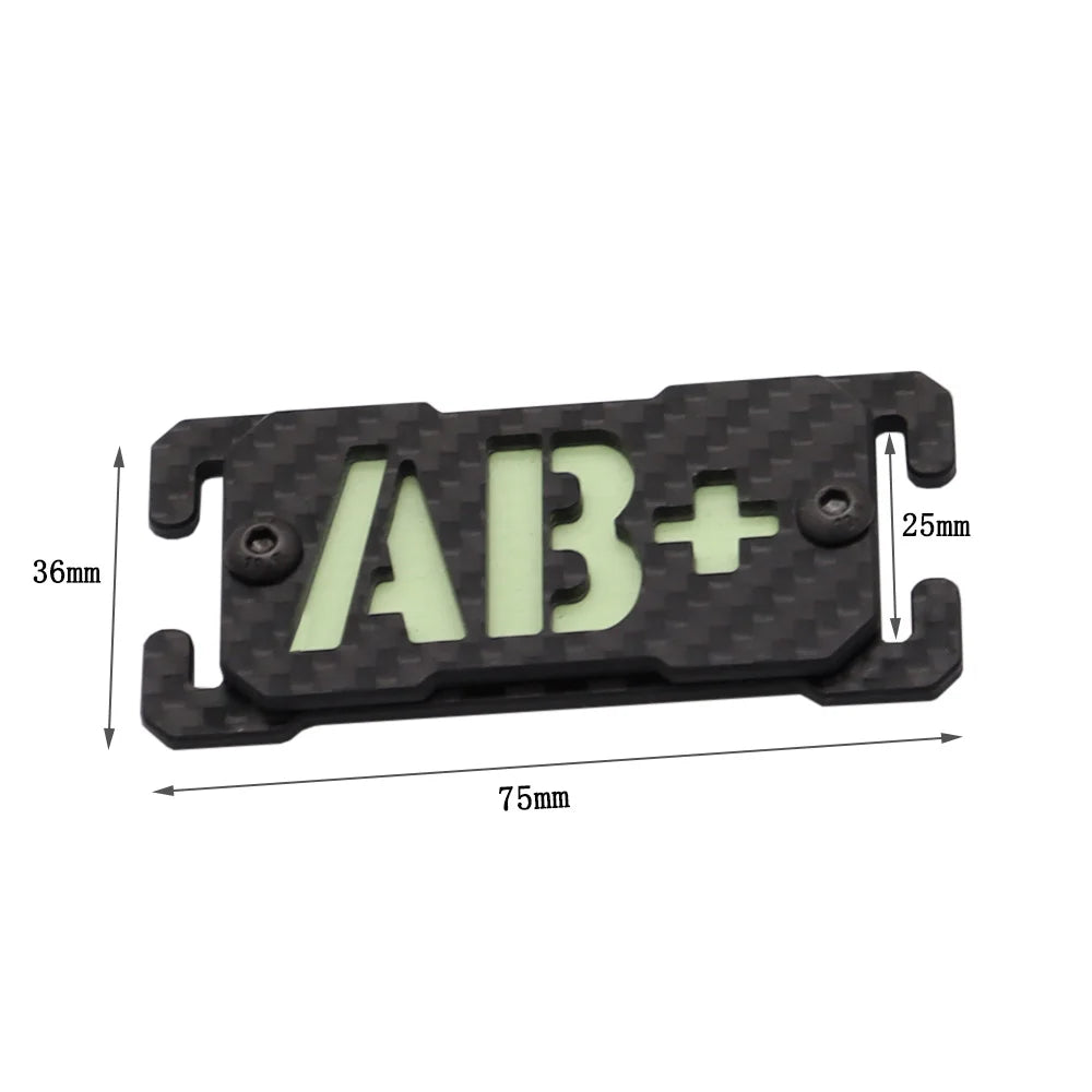 Tactical Light Marker Glow In Dark Patch Molle Luminous Marker Safety Signal Luminous Panel For Backpack Vest Plate Carrier