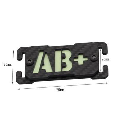 Tactical Light Marker Glow In Dark Patch Molle Luminous Marker Safety Signal Luminous Panel For Backpack Vest Plate Carrier