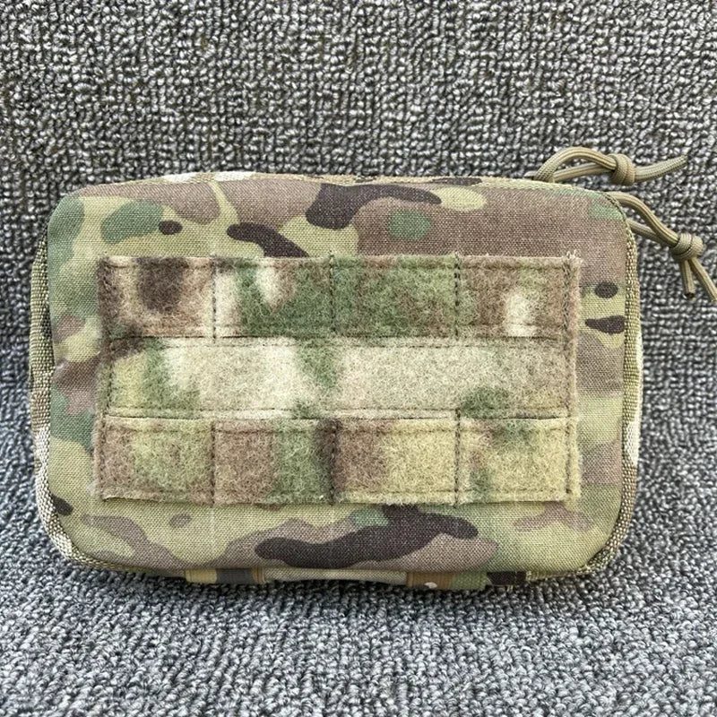 Multicam Map Pouch Tactical EDC Molle Bag Equipment Hunting Multi-function Utility Chest Sundry Waist Bag