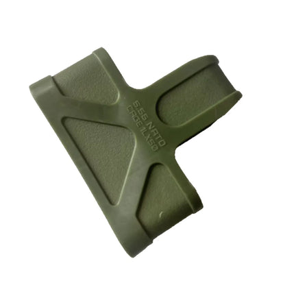 1-12X Outdoor Tactical AK 5.56 Rubber Cage Loop Pull Magazine Rubber Glove Sleeve Cover For M4 M14 M16 Fast Mag Protective Case