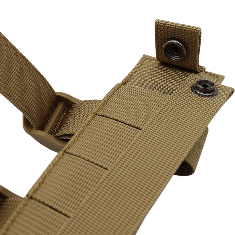 VULPO Tactical Molle Knife Shealth Adapter Tool Carrier Sheath Holder Backpack Attachment For Hunting Vest Backpack Accessories
