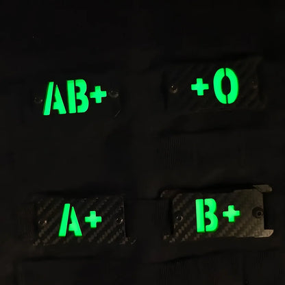 Tactical Light Marker Glow In Dark Patch Molle Luminous Marker Safety Signal Luminous Panel For Backpack Vest Plate Carrier