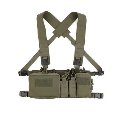Pew Tactical D3CRH Tactical Chest Rig Bag Field Training Vest CR04
