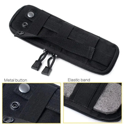 Tactical Molle Multi-Functional Edc Knife Set Nylon Knife Pouch Suitable Outdoor Activities Hiking Hunting Accessories