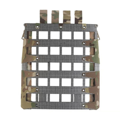 Tactical Molle Zipper Back Panel Board Lightweight Holder Expand Gear Equipment Vest Plate Carrier Hunting Protective Vest