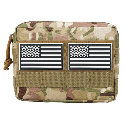 Multi functional hunting accessory bag MOLLE system vest sub bag outdoor EDC storage small bag camouflage tool kit