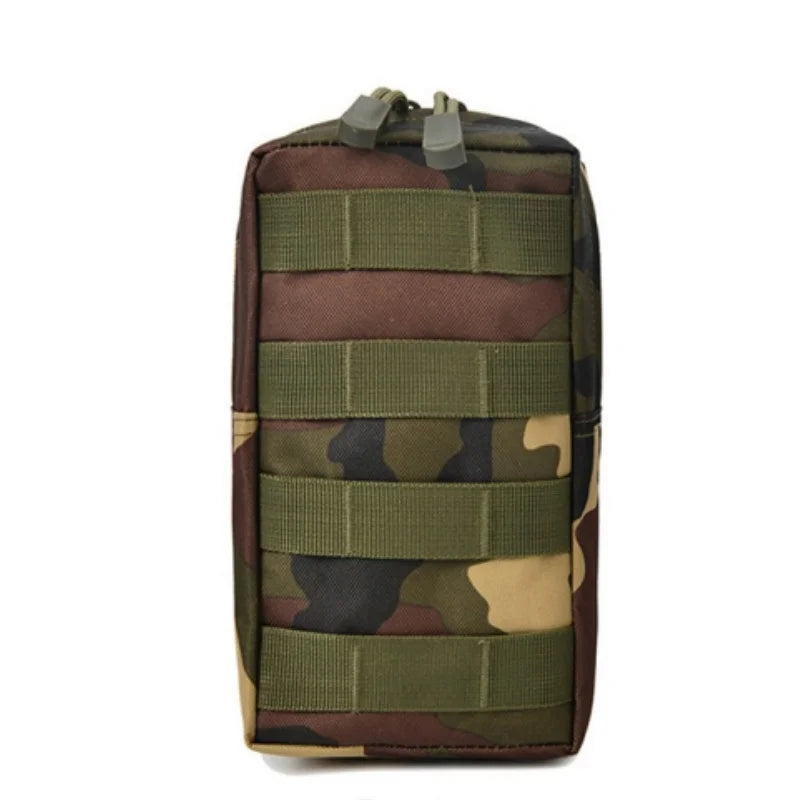 Molle Pouch Belt Waist Pack Men Small Pocket Camouflage Survival Tool Bag for Running Travel Camping Hunting Airsoft