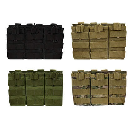 Tactical Molle Single&Double&Triple Magazine Pouches Airsoft AK 7.62 5.56mm M4 Rifle Mag Bag Tactical Gear Hunting Accessories