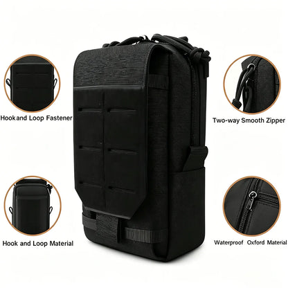 Tactical Molle Pouch Waist Bag Outdoor Men EDC Tool Bag Utility Gadget Organizer Vest Pack Purse Mobile Phone Case