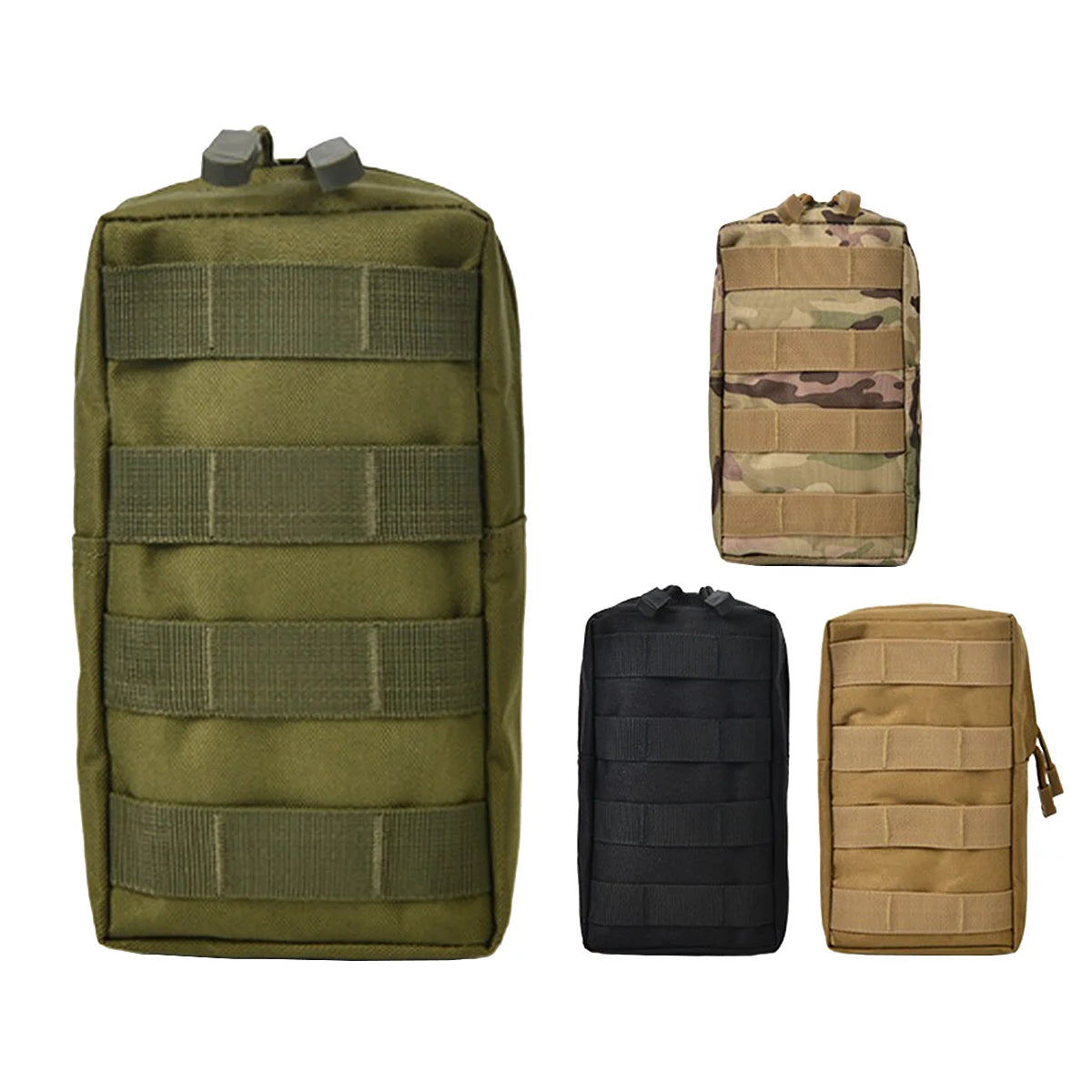 Tactical Molle Pouch Belt Waist Pack Bag Small Phone Pocket Waist Military Running Pouch Travel Airsoft Camping Bags