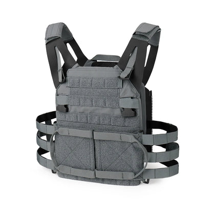 Urban Gray JPC2.0 Lightweight Tactical Vest With Various Accessories