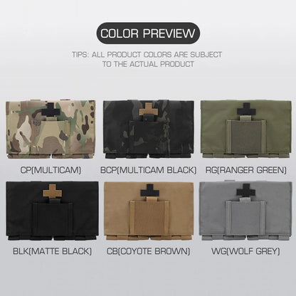 IFAK Medical Kit SEAL Style Tactical Modular Quick Release MOLLE Bag Hunting Vest Emergency Belt Outdoor Medical Survival Kit
