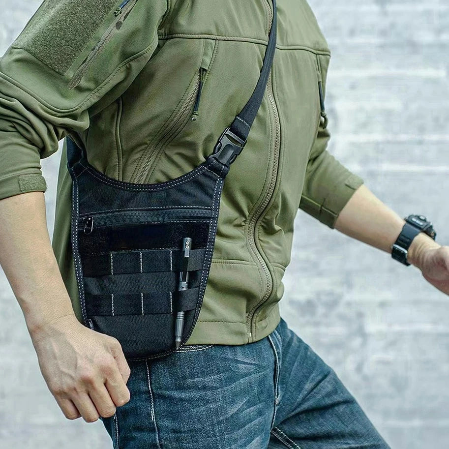 Tactical Shoulder Bag Concealed Bag Shoulder Crossbody Secret Agent Fitted Anti Theft Wallet Hunting Accessories