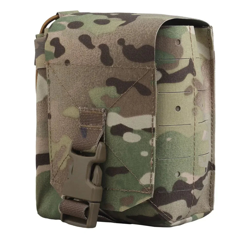 Tactical Frag Pouch Belt Storage Mutant Pouches 556 Mag MOLLE Multi-function Tool Bag Radios Water Bottles Bag Airsoft