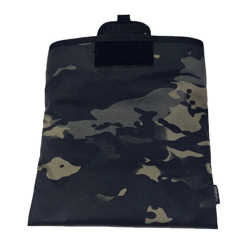 Tactical Vest Molle Dump Pouch Storage Bag Fold Recycling Bag Outdoor Sundry Bag
