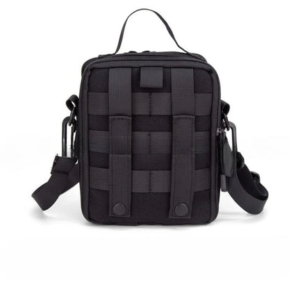 Tactical MOLLE First Aid Pouch 600D Nylon Water Resistant Medical Bag EDC Organizer for Outdoor Hiking Camping Hunting