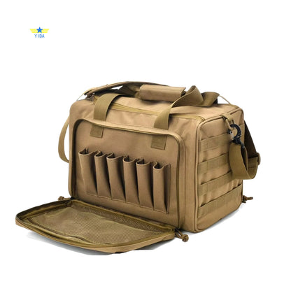 Tactical Gun Range Bag Luxury Pistol Range Luggage Bag Nylon High Quality Waterproof Wear Resistant