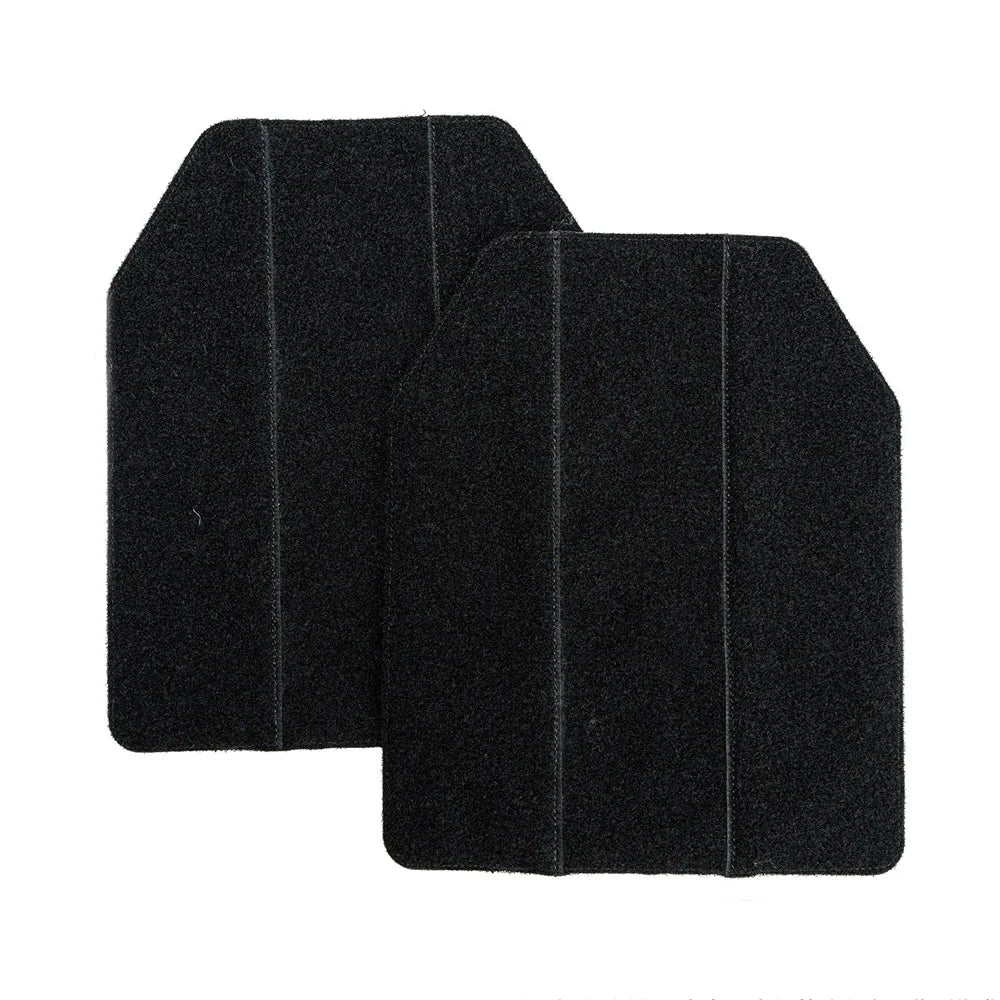 2PCS Tactical Vest Back Pad with Hook‑Loop Multi‑Function Modular Adapter Plate For Expansion Attachment Outdoor Hunting Gear