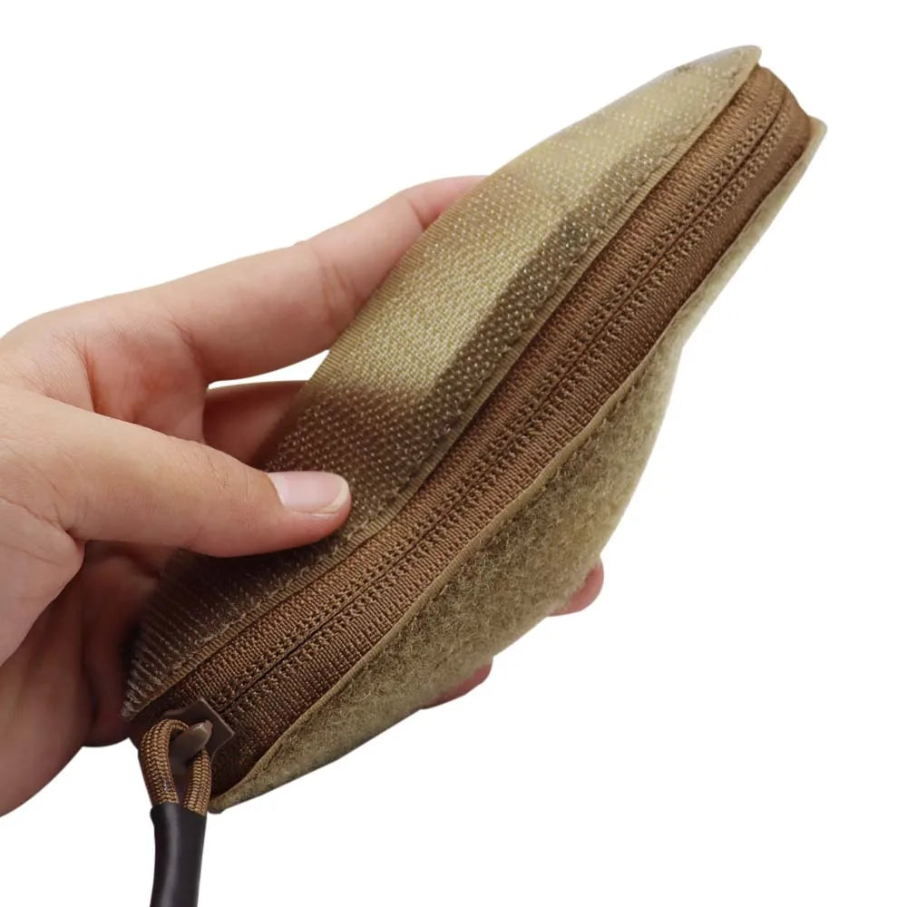 Tactical Zipper Insert Chest Rig Micro Fight Chassis Pocket Zipper Insert Zip Cover Airsoft Paintball Hunting Vest