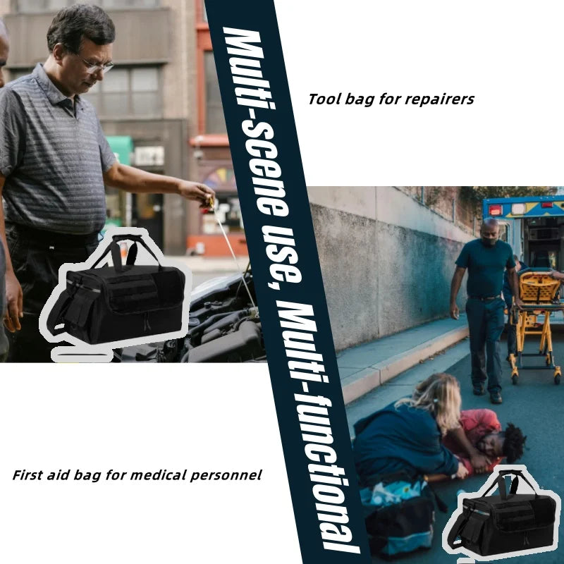 Range Bag Outdoor Hunting Training Shooting Tactical Handgun Bag Waterproof Shoulder Bag Car Wokring Organizer Patrol Bag