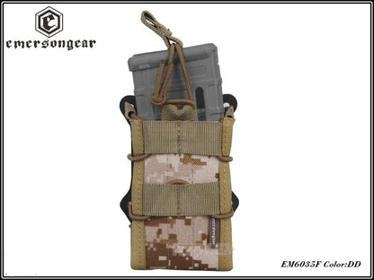 NEW EMERSONGear Double Modular Rifle Magazine Pouch Airsoft Hunting Utility MOLLE MAG Digital Desert Double Modular Pouches
