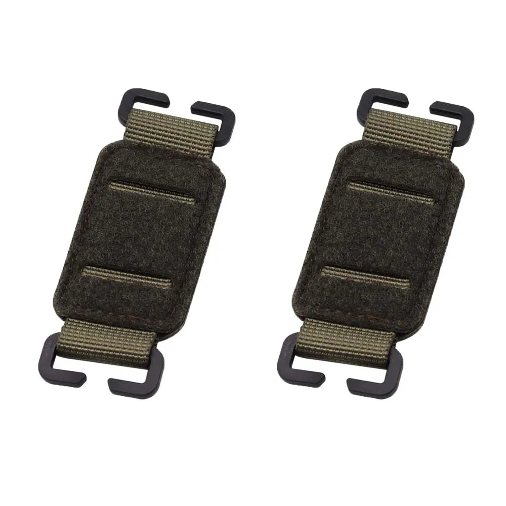 MOLLE Hook-and-Loop Patch Panel Tactical Velcro Attachment Strips for Vest/Backpack