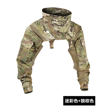 Functional Sleeve Suit, Breathable And Sun Resistant, Compatible With Tactical Chest Hanging Vest