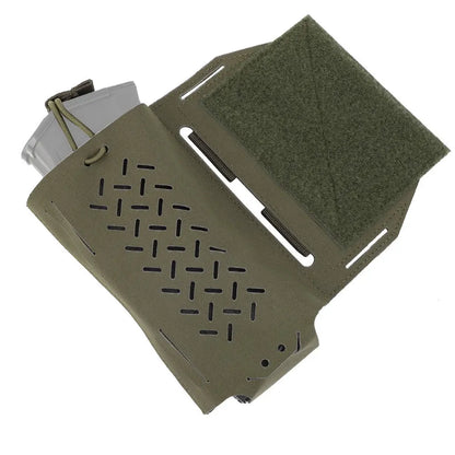 MK2 Tactical Expander Wing Pouch Radio Holder Wingman Pouch Magazine Storage Bungee Cord Micro Fight Chassis Chest Rig