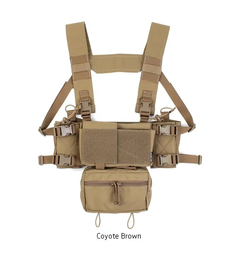 Pew Tactical MK4 Chest Rig System D3 500D Original Matte Fabric AIRSOFT Hunting