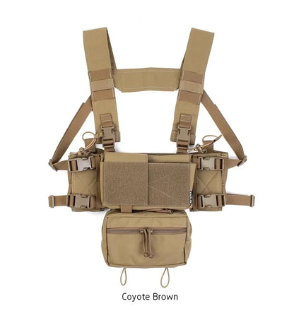 Pew Tactical MK4 Chest Rig System D3 500D Original Matte Fabric AIRSOFT Hunting