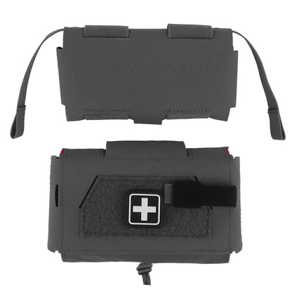 Tactical  MD2 Compact Trauma Kit IFAK Medical First Aid Pouch Outdoors Hunting Camping Patrol Survival Equipment