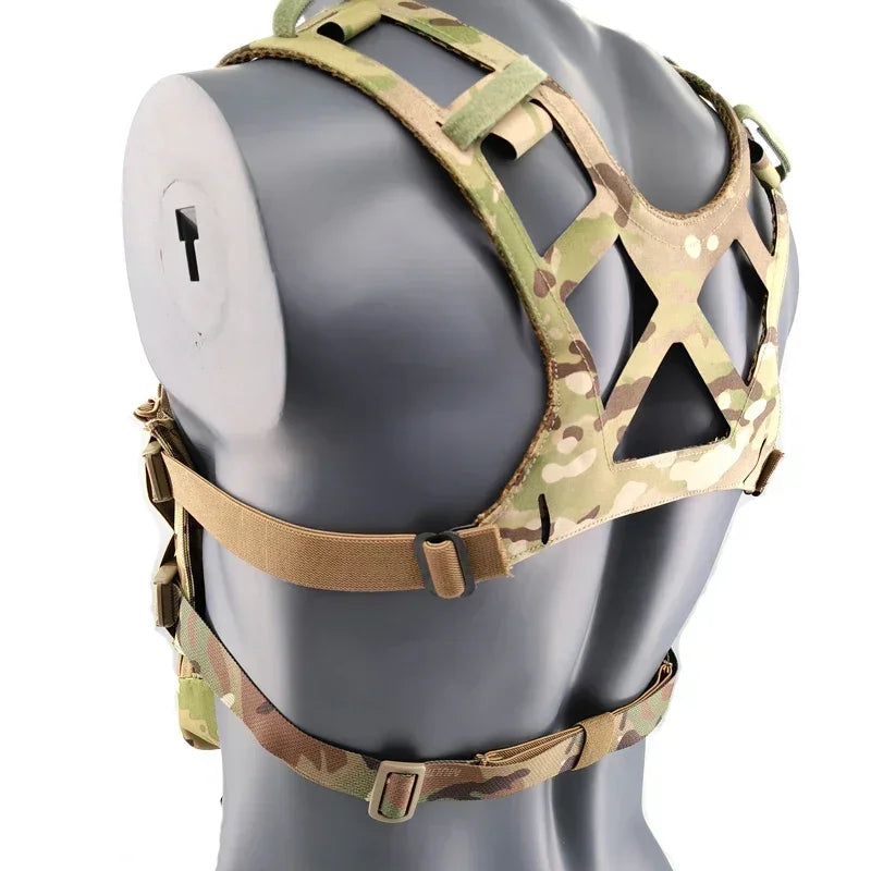 Airsoft MK3 D3CRM Chest Strap Tactical Chest Rig Vest Gear Accessories Unloading Multicam Laser Cutting Carrier Strap