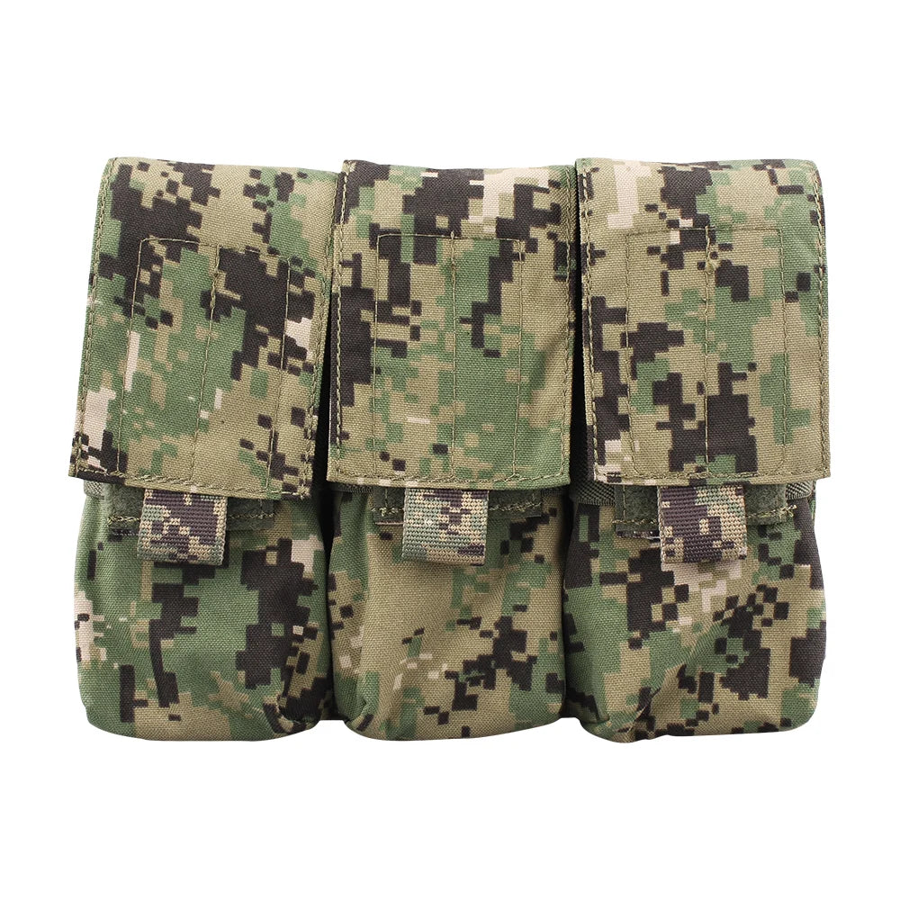 Emersongear For LBT Style Triple Magazine Pouch MOLLE Combat Mag Bag Outdoor Holder Airsoft Hunting Trekking Nylon