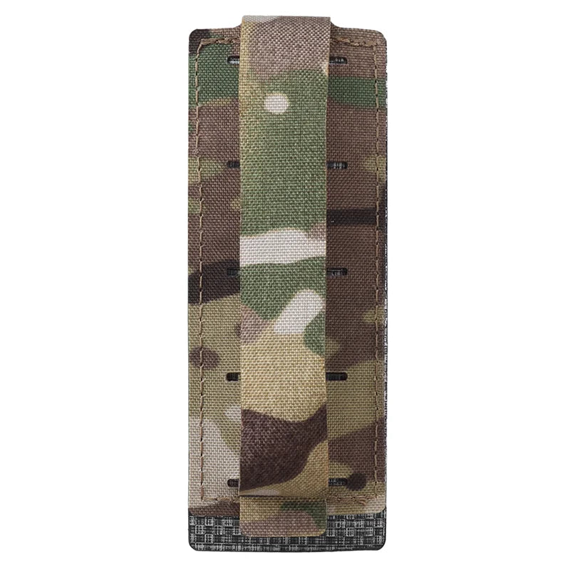 5-Round 12 Gauge Shotgun Shell Pouch MOLLE Hanging Panel Elastic Cartridge Holder for Military/Hunting/Airsoft Ammo Carrier