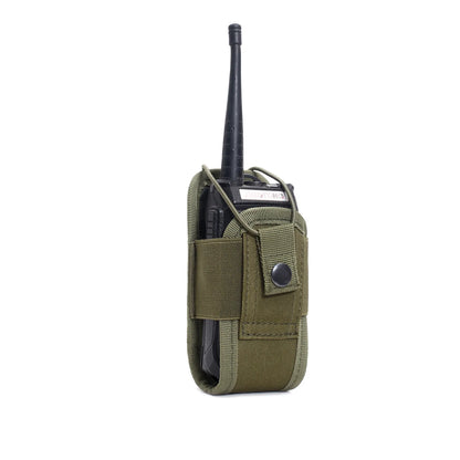 3Pcs/Lot Outdoor Tactical Molle Pouch Walkie Talkie Holder Multi-Function Phone Waist Bag for Camping Hiking Hunting Sports