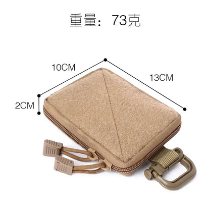 Outdoor Portable Bag Small Wallet Molle Tool EDC Accessories Waist Bag Belt Pouch Hunting Camping Hiking Tactical Pack