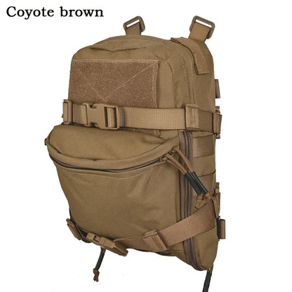 Tactical Hydration Backpack Combat Training Assault Molle Bag Outdoor Hunting Vest Back Plate Carrier Water Bag 1PC