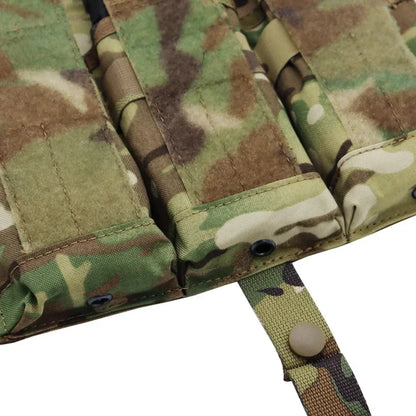 Tactical Triple Magazine Pouch 5.56 M4 Airsot Flip Cover Mag Pouch for AVS SPC JPC 2.0 Vest Wargame Mag Pouch