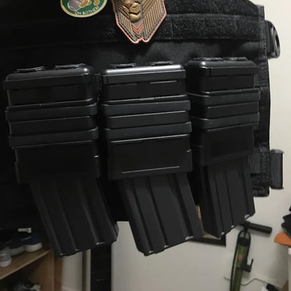 M4 Molle Clip FastMag Hunting Vest Pouch Airsoft AR 5.56 Magazine Holder Hunting Fast Mag Holster Waist Bag