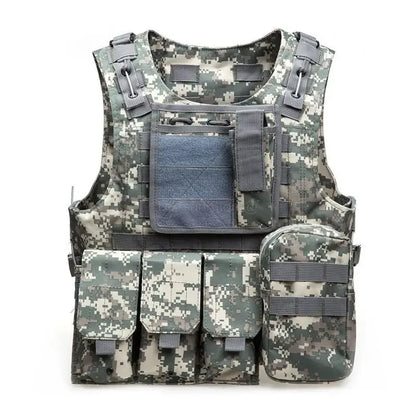 Outdoor Tactical Vest Gear Vest Plate Carrier Airsoft CS Wargame New Style Hunting Equipment Paintball Camouflage Armor