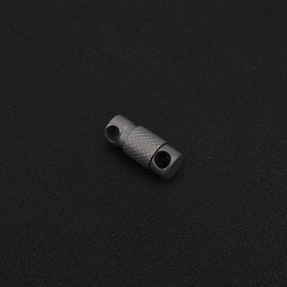 Titanium Alloy Mini Small Keychain 360 Degree Rotation Key Buckle Multi-function Outdoor Tool EDC