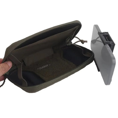 Tactical Universal Eud/Phone Pouch Molle Phone Holder Smartphone Case Plate Carrier Accessories Hunting Airsoft Training Gear