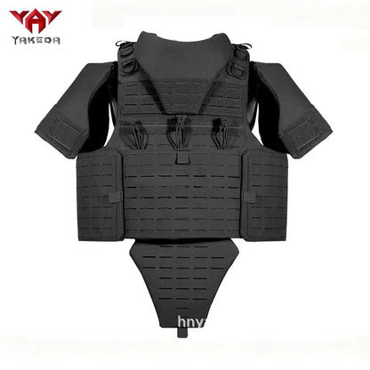 YAKEDA Fully Protective Tactical Breathable Vest Wear-resistant Camping CS Training Clothing Equipment