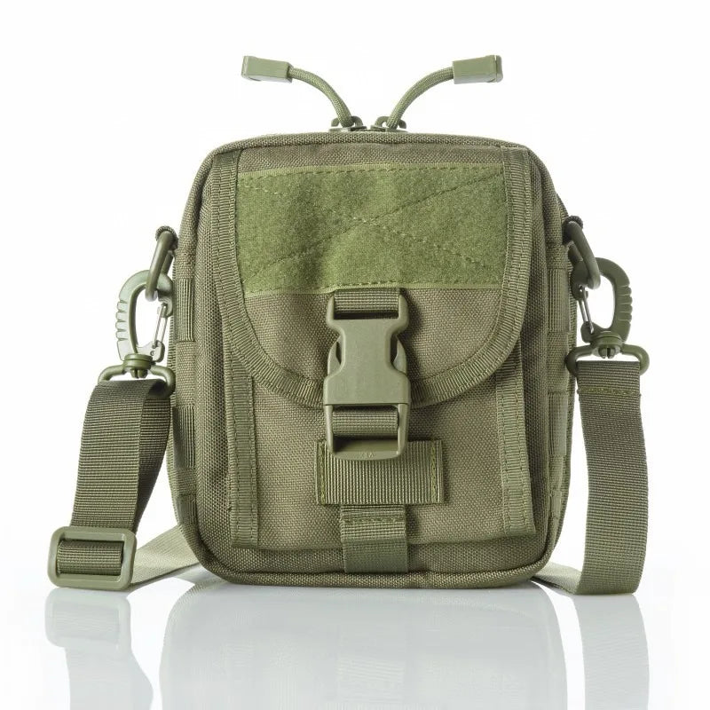 Outdoor sports backpack durable nylon shoulder messenger bag leisure men and women travel multifunctional handbag