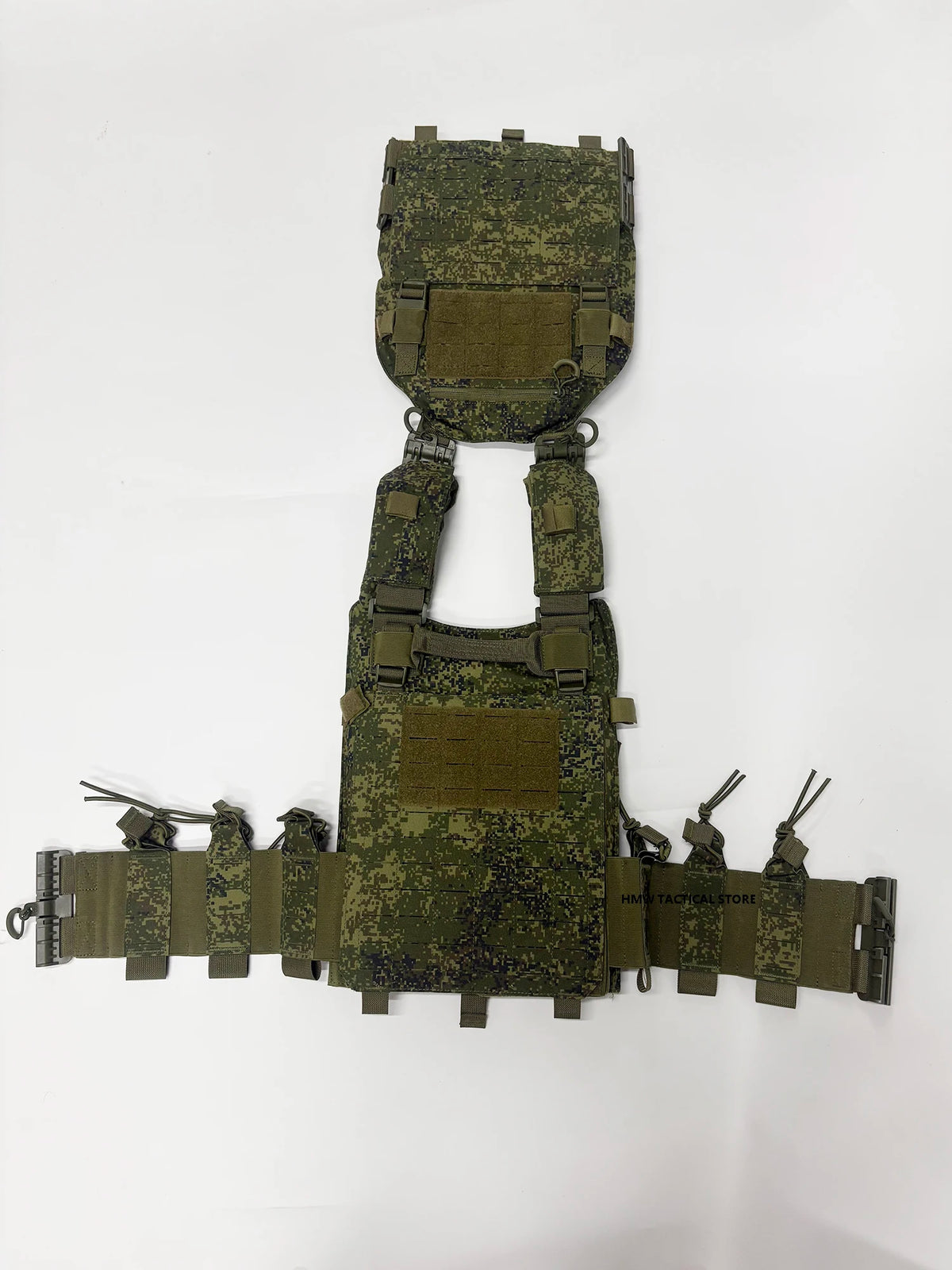Outdoor hunting waterproof nylon laser cutting MOLLE Russian EMR tactical vest 530D