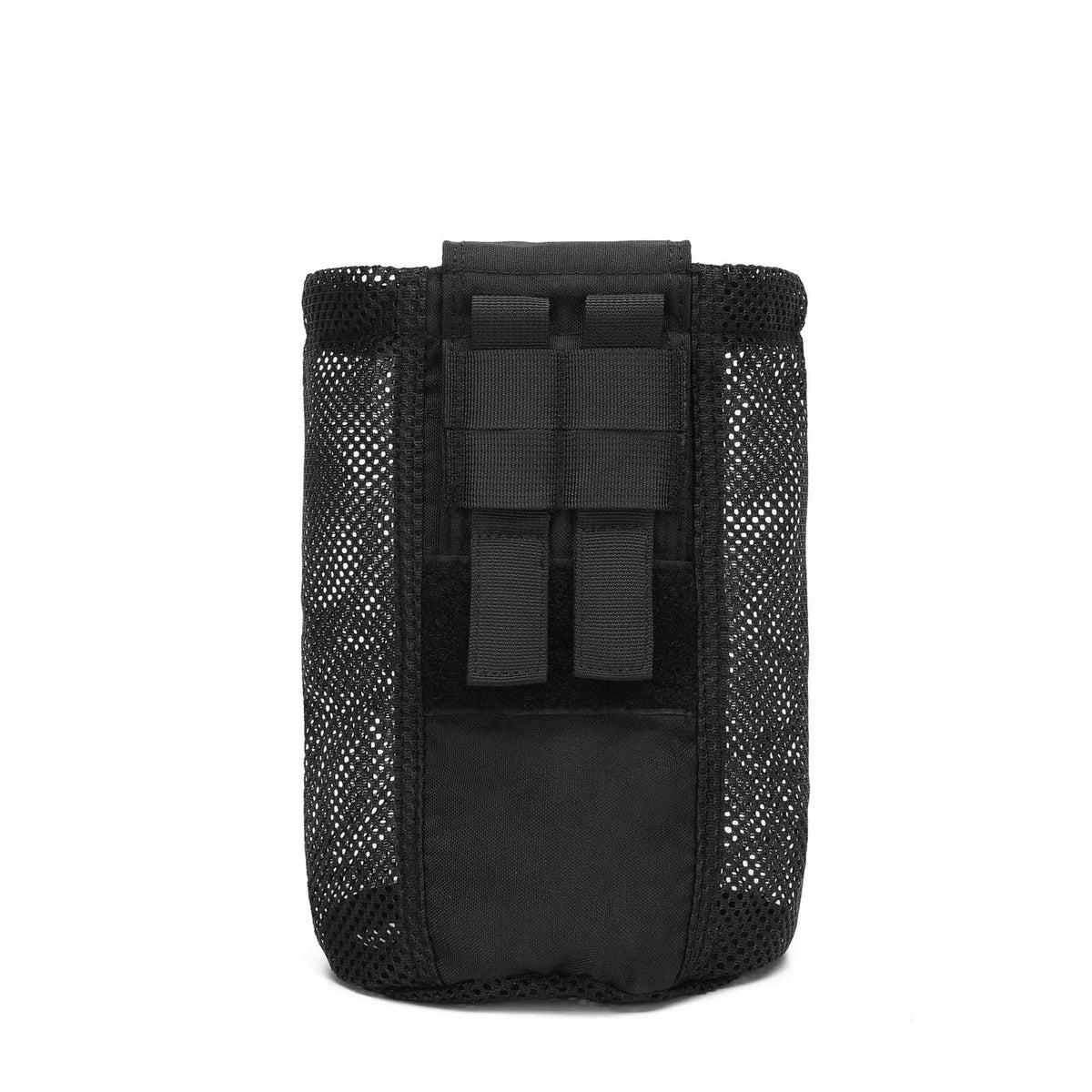 Tactical Molle Mesh Dump Pouch, Lightweight Compact Drawstring Foldable Recovery Mag Tool Pack, EDC Drop Storage Belt Bag