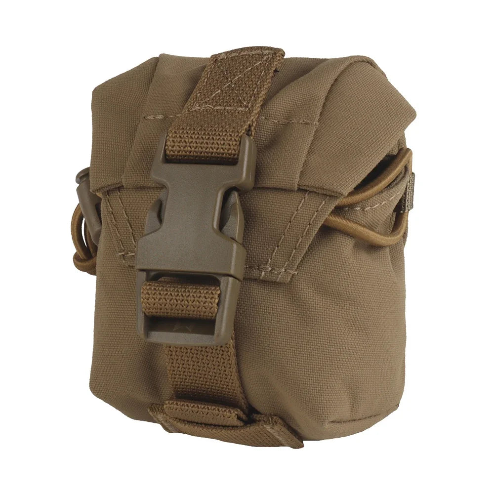 Tactical Multi-Purpose Grenade Pouch Frag Pouch with MOLLE Straps Storage for M67 Pouch Outdoor Hunting Accessories